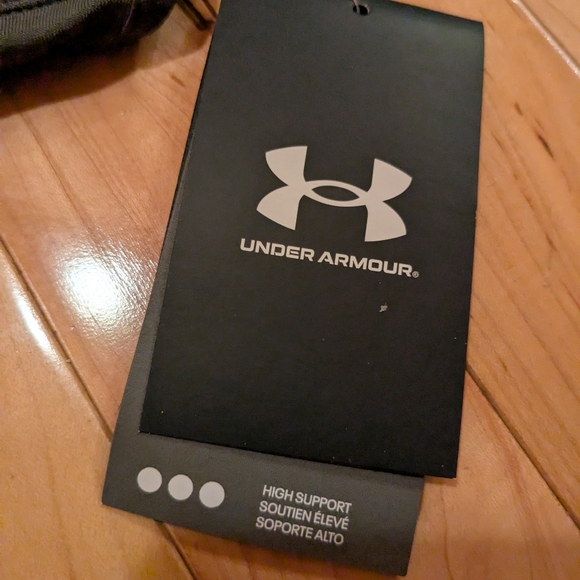 Under Armour High Support Sports Bra - Dark Green - Picture 3 of 4